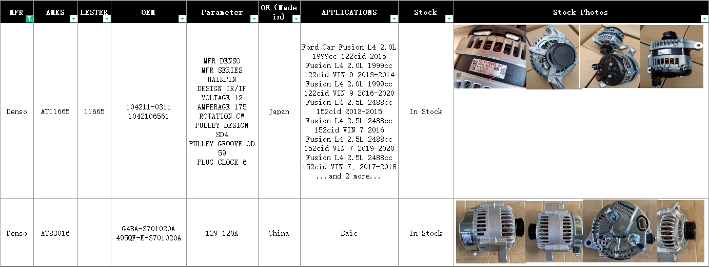 DENSO Alternator